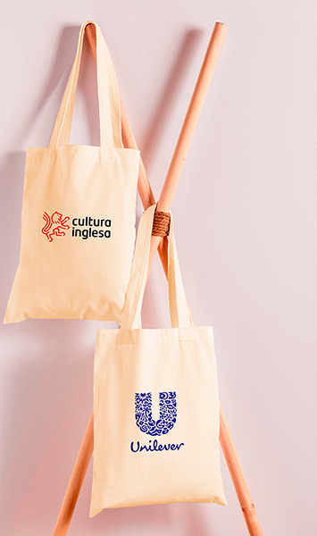 Ecobag personalizada em algodão cru